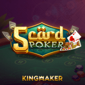 5 Card Poker - Play card games on jl29 app